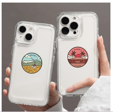 U.S. State Stickers - 50 Pcs