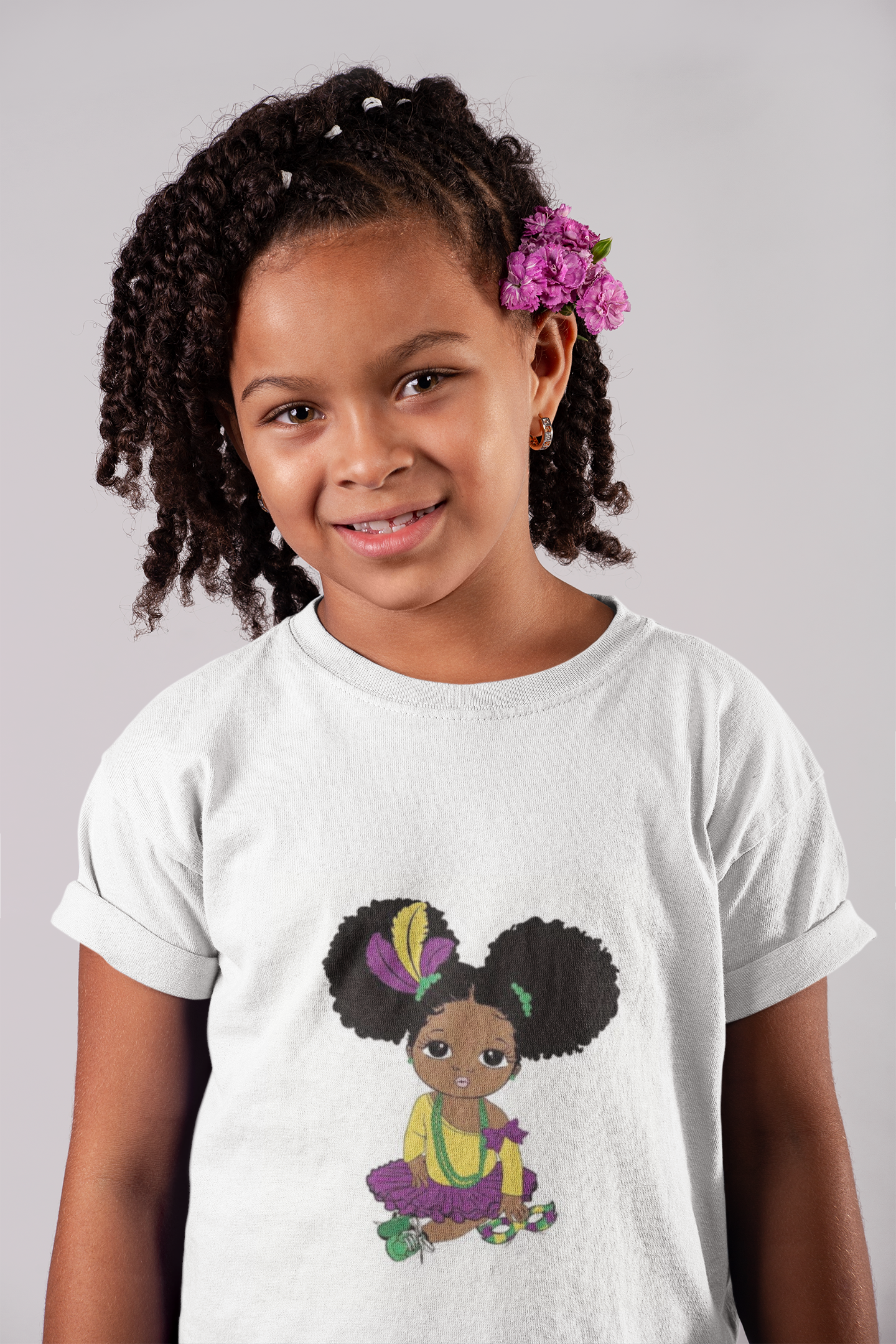 Vinyl Decals/Beautiful African Girls - 7 Pcs