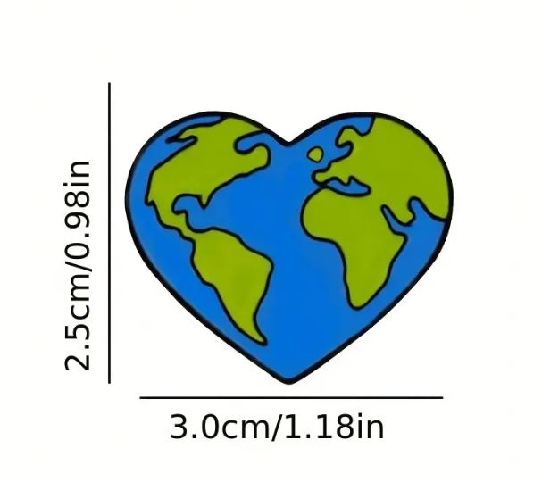 Protect the Earth Breast Pin