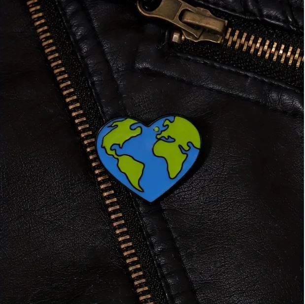 Protect the Earth Breast Pin